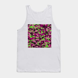 Orchid lime Digital Camouflage Tank Top